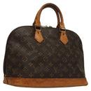 LOUIS VUITTON Monogram Alma Hand Bag M51130 LV Auth 133950-1
