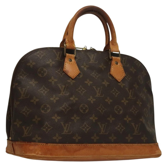 LOUIS VUITTON Monogram Alma Hand Bag M51130 LV Auth 133950