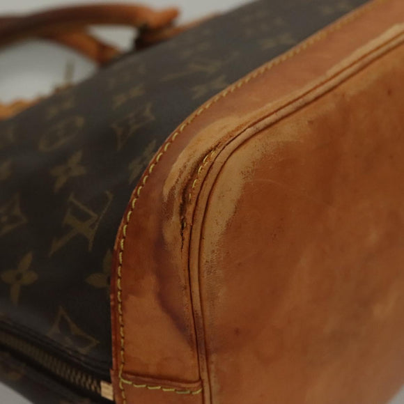 LOUIS VUITTON Monogram Alma Hand Bag M51130 LV Auth 133950