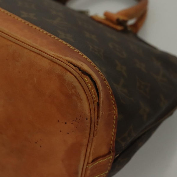LOUIS VUITTON Monogram Alma Hand Bag M51130 LV Auth 133950