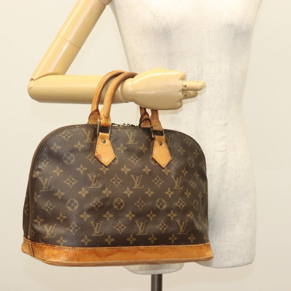 LOUIS VUITTON Monogram Alma Hand Bag M51130 LV Auth 133950