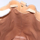 CELINE Macadam Canvas Shoulder Bag Beige Auth 133951-21