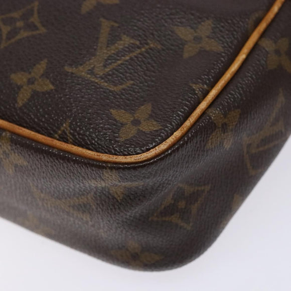 LOUIS VUITTON Monogram Compiegne 23 Clutch Bag M51847 LV Auth 133960