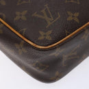 LOUIS VUITTON Monogram Compiegne 23 Clutch Bag M51847 LV Auth 133960-17