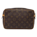 LOUIS VUITTON Monogram Compiegne 23 Clutch Bag M51847 LV Auth 133960-2