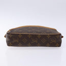 LOUIS VUITTON Monogram Compiegne 23 Clutch Bag M51847 LV Auth 133960-6