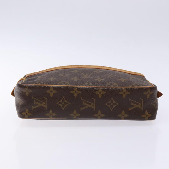 LOUIS VUITTON Monogram Compiegne 23 Clutch Bag M51847 LV Auth 133960