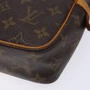 LOUIS VUITTON Monogram Compiegne 23 Clutch Bag M51847 LV Auth 133960-14