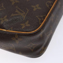 LOUIS VUITTON Monogram Compiegne 23 Clutch Bag M51847 LV Auth 133960-15