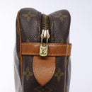LOUIS VUITTON Monogram Compiegne 28 Clutch Bag M51845 LV Auth 133963-8