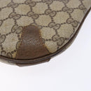 GUCCI GG Supreme Web Sherry Line Clutch Bag PVC Beige Gold 89 02 026 Auth 133968-7