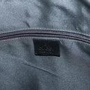 GUCCI GG Canvas Jackie Shoulder Bag Black Silver 001 3355 1781 Auth 133986-17