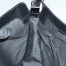 GUCCI GG Canvas Jackie Shoulder Bag Black Silver 001 3355 1781 Auth 133986-19