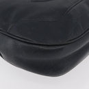 CHANEL COCO Mark Shoulder Bag Caviar Skin Navy CC Auth 133988-15