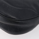 CHANEL COCO Mark Shoulder Bag Caviar Skin Navy CC Auth 133988-10