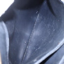 CHANEL COCO Mark Shoulder Bag Caviar Skin Navy CC Auth 133988-22