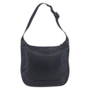CHANEL COCO Mark Shoulder Bag Caviar Skin Navy CC Auth 133988-2