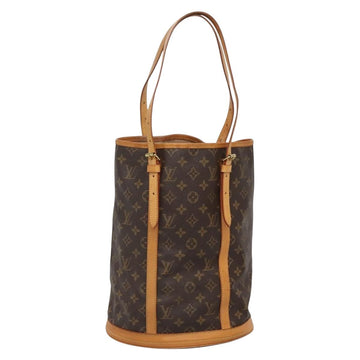 LOUIS VUITTON Monogram Bucket GM Shoulder Bag M42236 LV Auth 133995
