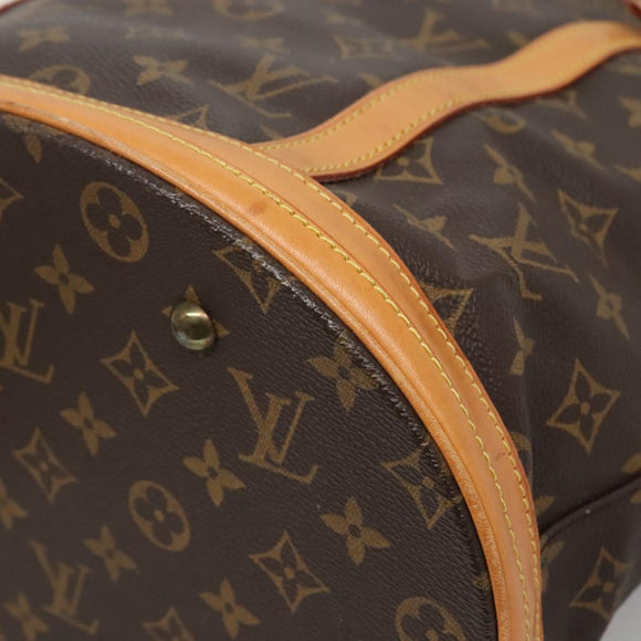 LOUIS VUITTON Monogram Bucket GM Shoulder Bag M42236 LV Auth 133995