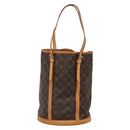 LOUIS VUITTON Monogram Bucket GM Shoulder Bag M42236 LV Auth 133995-13