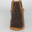 LOUIS VUITTON Monogram Bucket GM Shoulder Bag M42236 LV Auth 133995-4