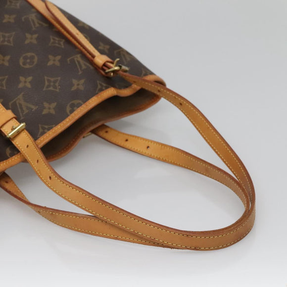 LOUIS VUITTON Monogram Bucket GM Shoulder Bag M42236 LV Auth 133995