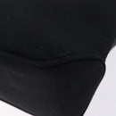 Salvatore Ferragamo Vala Shoulder Bag Canvas Black Silver Auth 134009-15