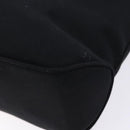 Salvatore Ferragamo Vala Shoulder Bag Canvas Black Silver Auth 134009-17