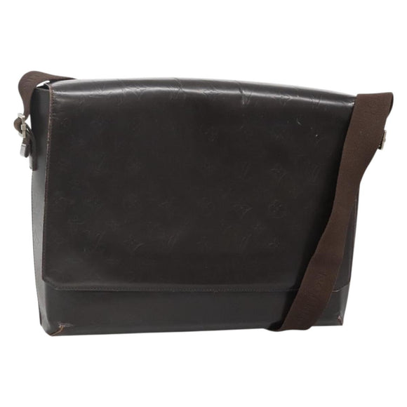 LOUIS VUITTON Monogram Grasse Fonzie Shoulder Bag Brown M46570 LV Auth 134011