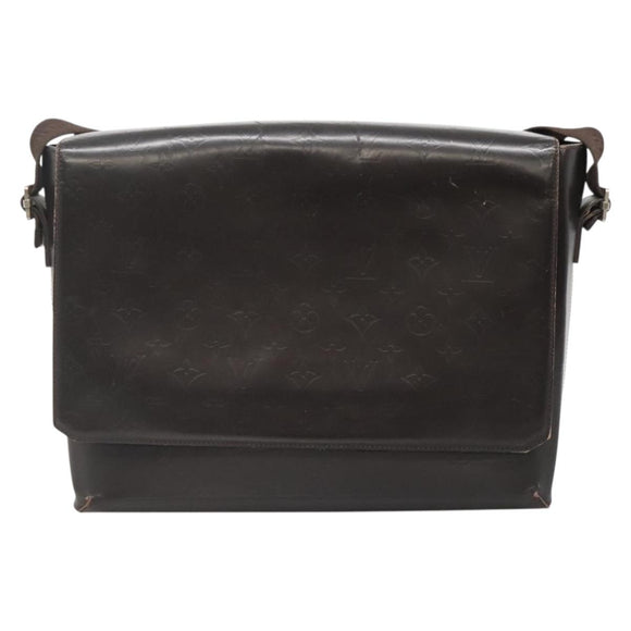 LOUIS VUITTON Monogram Grasse Fonzie Shoulder Bag Brown M46570 LV Auth 134011