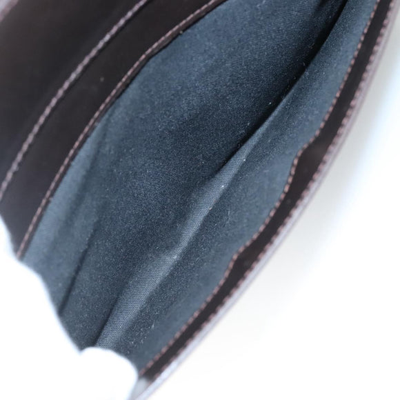 LOUIS VUITTON Monogram Grasse Fonzie Shoulder Bag Brown M46570 LV Auth 134011