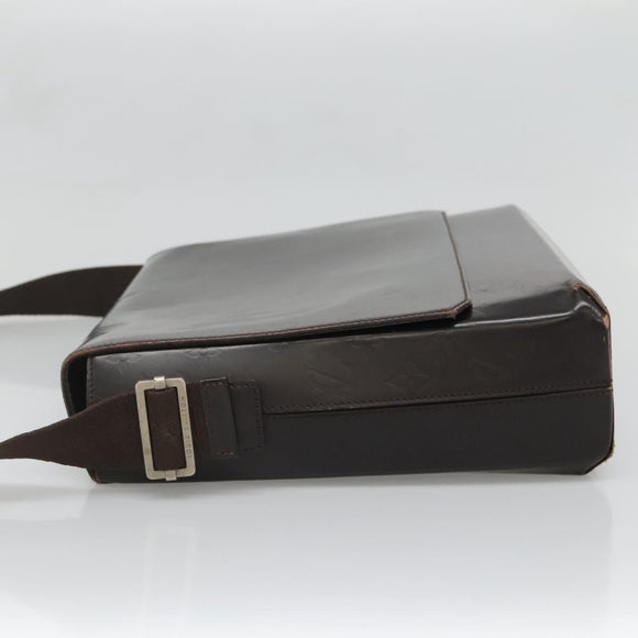 LOUIS VUITTON Monogram Grasse Fonzie Shoulder Bag Brown M46570 LV Auth 134011