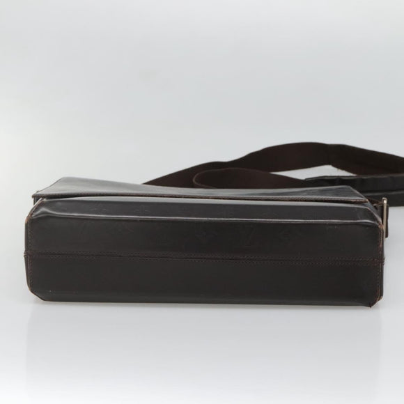 LOUIS VUITTON Monogram Grasse Fonzie Shoulder Bag Brown M46570 LV Auth 134011