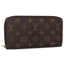 LOUIS VUITTON Monogram Zippy Wallet Long Wallet M42616 LV Auth 134012-1