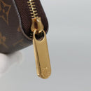 LOUIS VUITTON Monogram Zippy Wallet Long Wallet M42616 LV Auth 134012-12