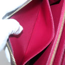 LOUIS VUITTON Monogram Zippy Wallet Long Wallet M42616 LV Auth 134012-15