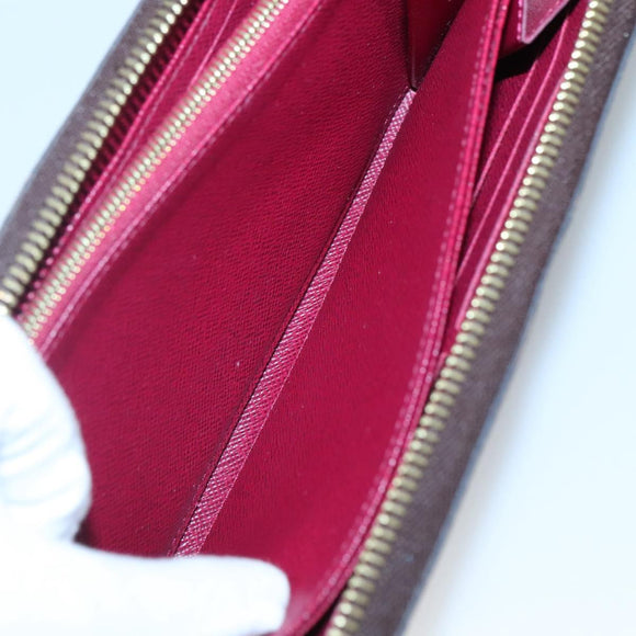 LOUIS VUITTON Monogram Zippy Wallet Long Wallet M42616 LV Auth 134012