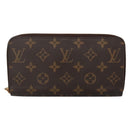 LOUIS VUITTON Monogram Zippy Wallet Long Wallet M42616 LV Auth 134012-2