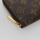LOUIS VUITTON Monogram Zippy Wallet Long Wallet M42616 LV Auth 134012-9