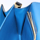 LOUIS VUITTON Epi Bicolor Free Run Shoulder Bag Black Blue M52415 LV Auth 134034-22