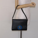 LOUIS VUITTON Epi Bicolor Free Run Shoulder Bag Black Blue M52415 LV Auth 134034-24