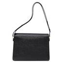 LOUIS VUITTON Epi Bicolor Free Run Shoulder Bag Black Blue M52415 LV Auth 134034-2