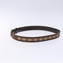 GUCCI Interlocking Belt 35.4"" Beige Silver 114874 Auth 134038-4