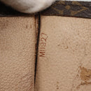 LOUIS VUITTON Monogram Sac Plat Hand Bag M51140 LV Auth 134040-12