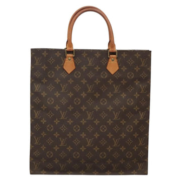 LOUIS VUITTON Monogram Sac Plat Hand Bag M51140 LV Auth 134040 - 0