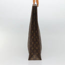 LOUIS VUITTON Monogram Sac Plat Hand Bag M51140 LV Auth 134040-4