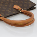 LOUIS VUITTON Monogram Sac Plat Hand Bag M51140 LV Auth 134040-7