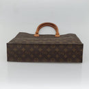 LOUIS VUITTON Monogram Sac Plat Hand Bag M51140 LV Auth 134040-5