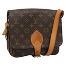 LOUIS VUITTON Monogram Cartouchiere MM Shoulder Bag M51253 LV Auth 134043-1