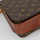 LOUIS VUITTON Monogram Cartouchiere MM Shoulder Bag M51253 LV Auth 134043-17
